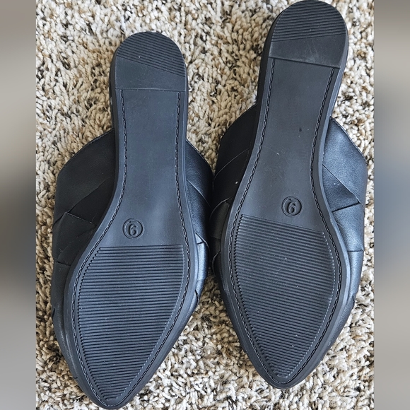 Big Buddha Women’s Black Big Weave Mule Slides/Flats size 9 NWOT - Picture 7 of 10